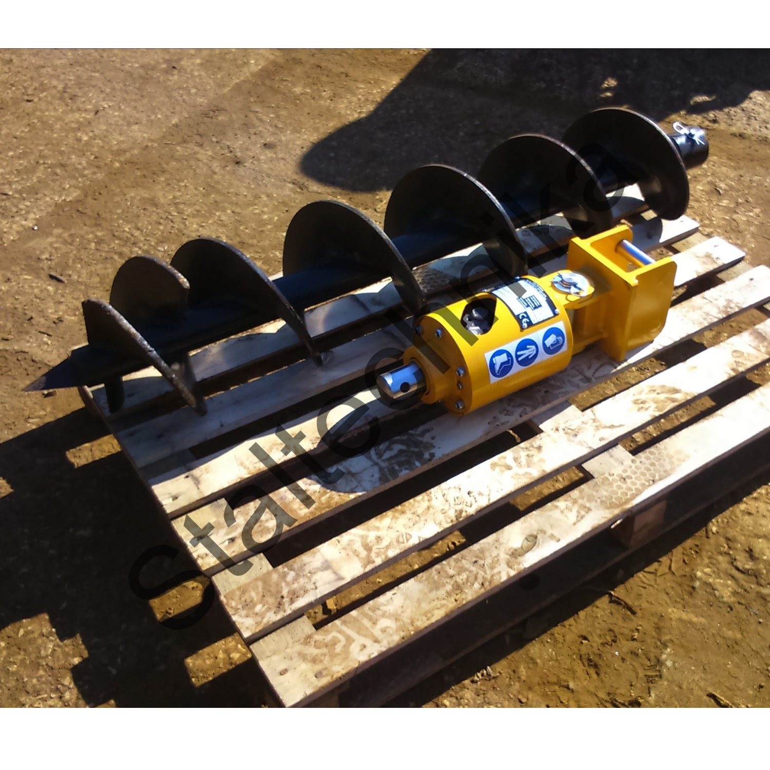 Vertical drilling rig for the WPK-3 excavator