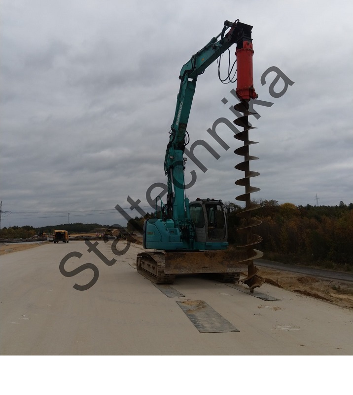 Vertical drilling rig for the WPK-50C CFA excavator