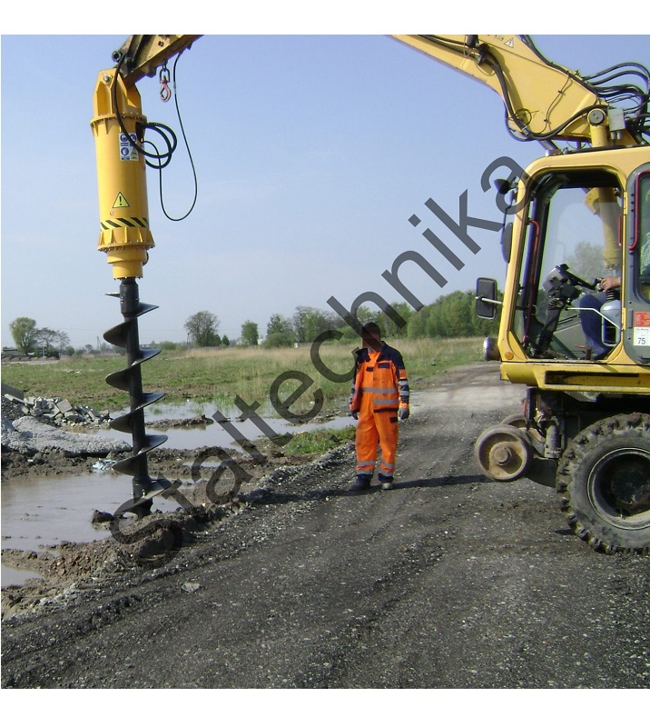Vertical drilling rig for the WPK-50C CFA excavator