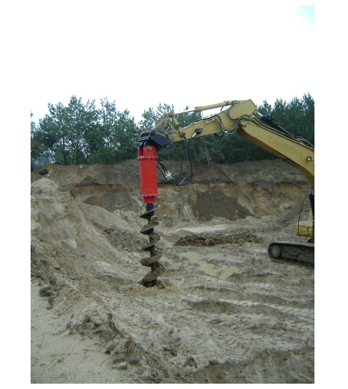 Vertical drilling rig for the WPK-50C CFA excavator