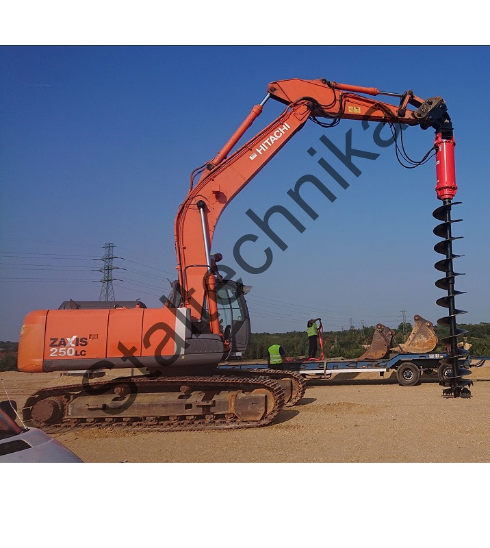 Vertical drilling rig for the WPK-50C CFA excavator