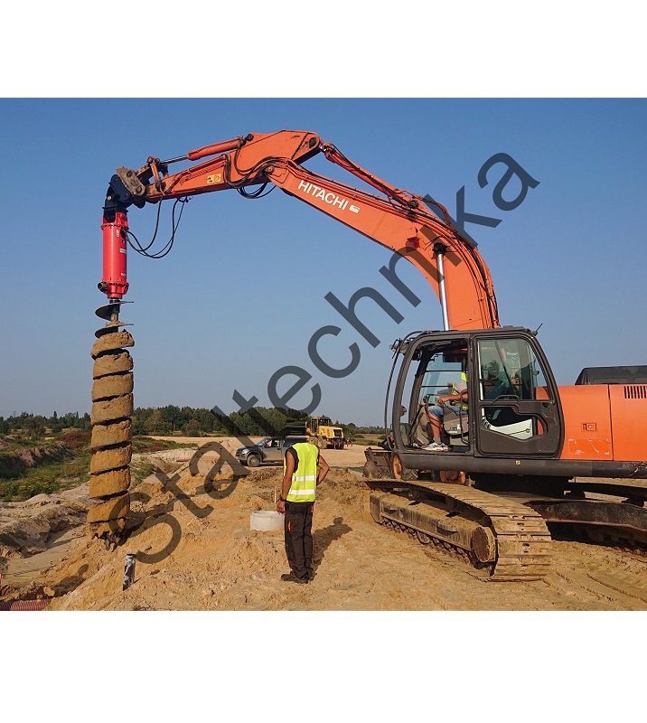 Vertical drilling rig for the WPK-50C CFA excavator
