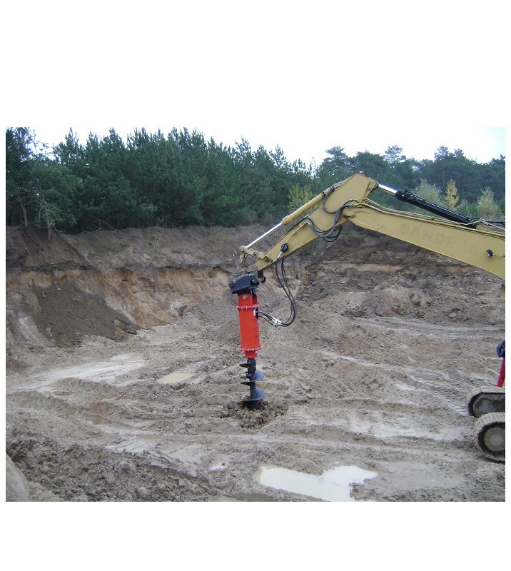 Vertical drilling rig for the WPK-50C CFA excavator