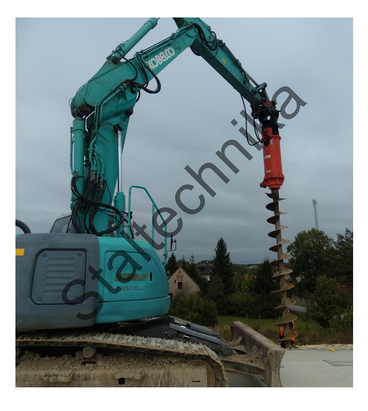 Vertical drilling rig for the WPK-50C CFA excavator