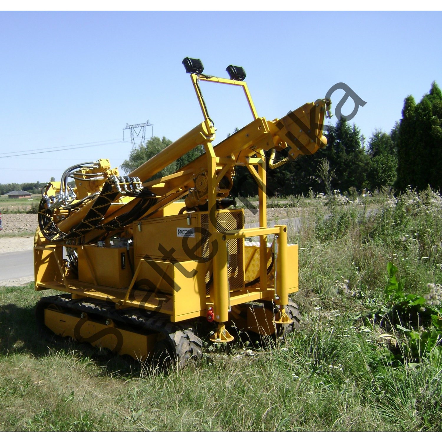 Caterpillar static probe CPT / CPTU