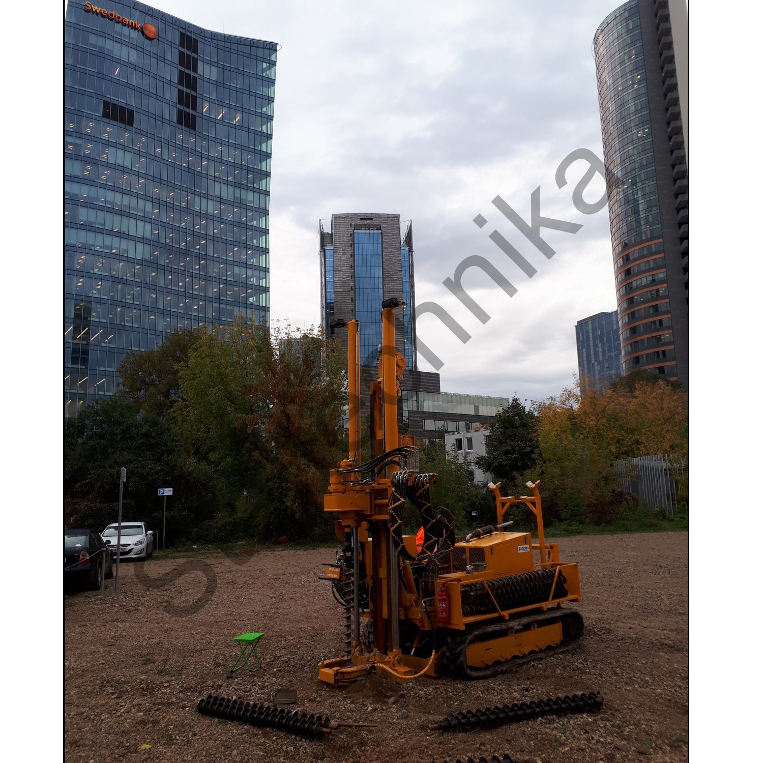 Caterpillar static probe CPT / CPTU