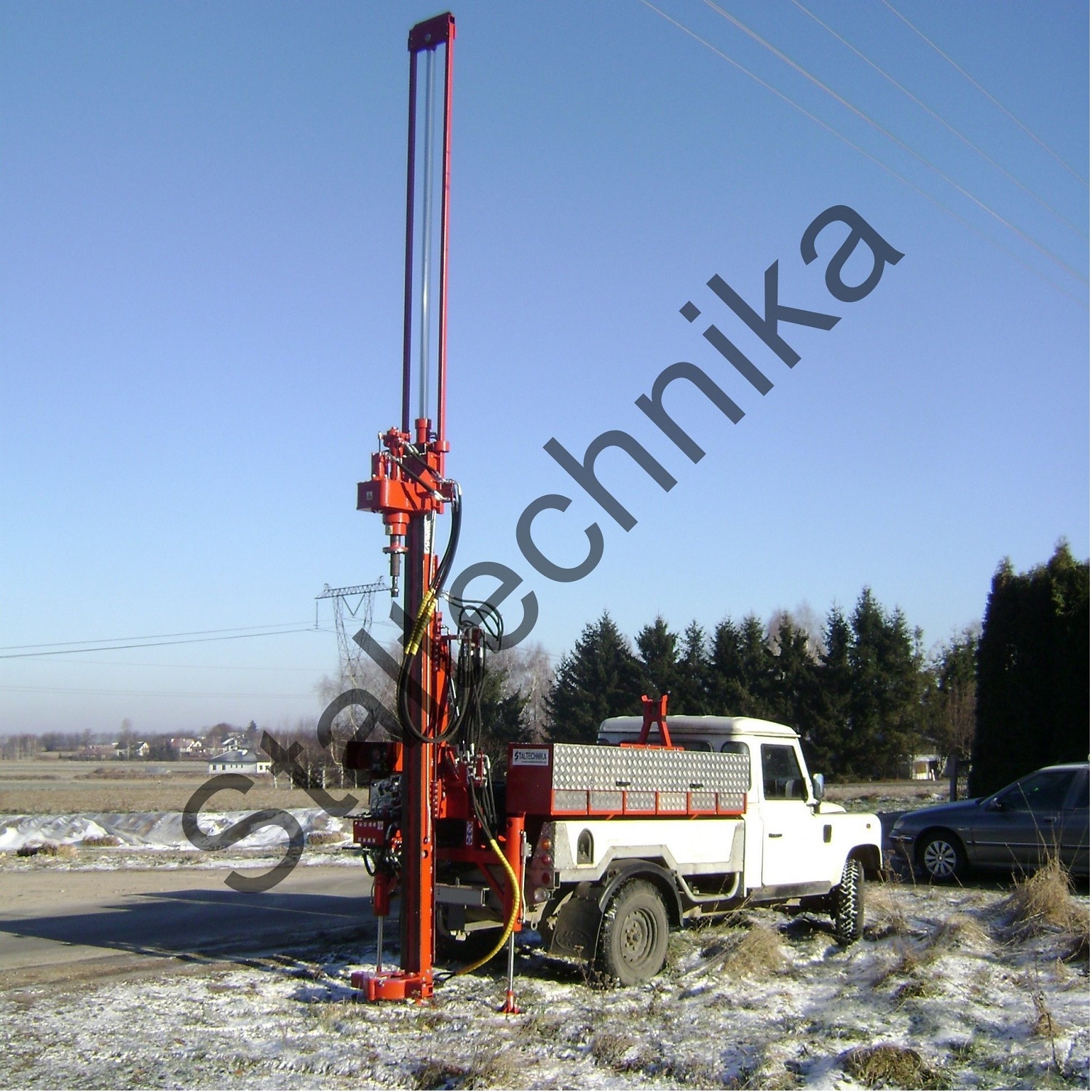 Geotechnical drilling rig WSG-WU Impact-Rotary