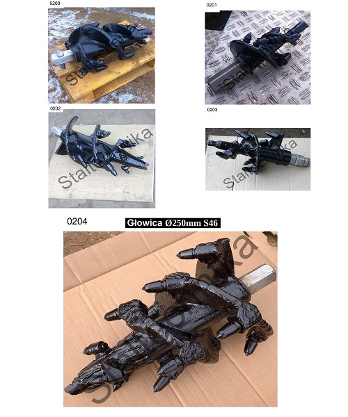 Zawiertki głowice wiercące