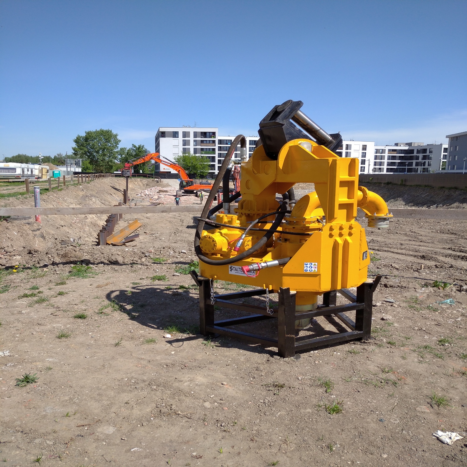 WPK-60C CFA - Wiertnica pionowa do koparki WPK-60C CFA