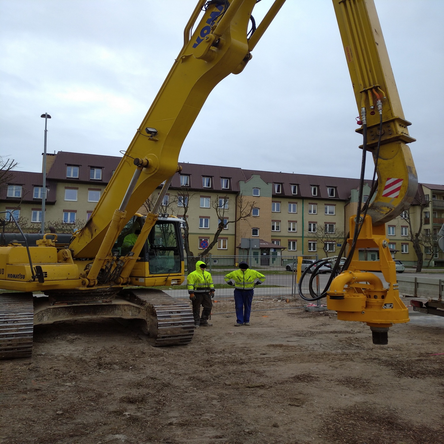 WPK-55C CFA - Wiertnica pionowa do koparki WPK-55C CFA