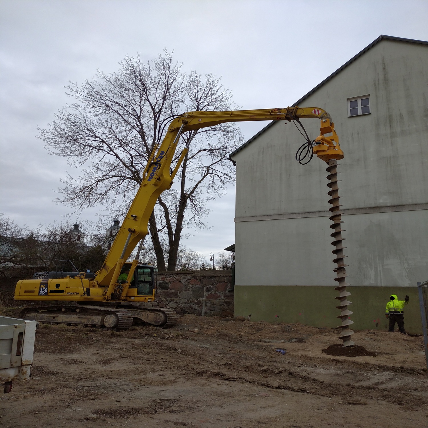 WPK-55C CFA - Wiertnica pionowa do koparki WPK-55C CFA