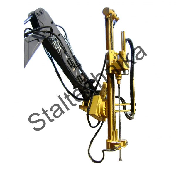 WO-100-maszt wiertniczy do mikropali i kotew