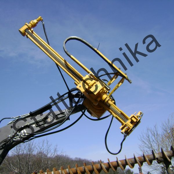 WO-100-maszt wiertniczy do mikropali i kotew