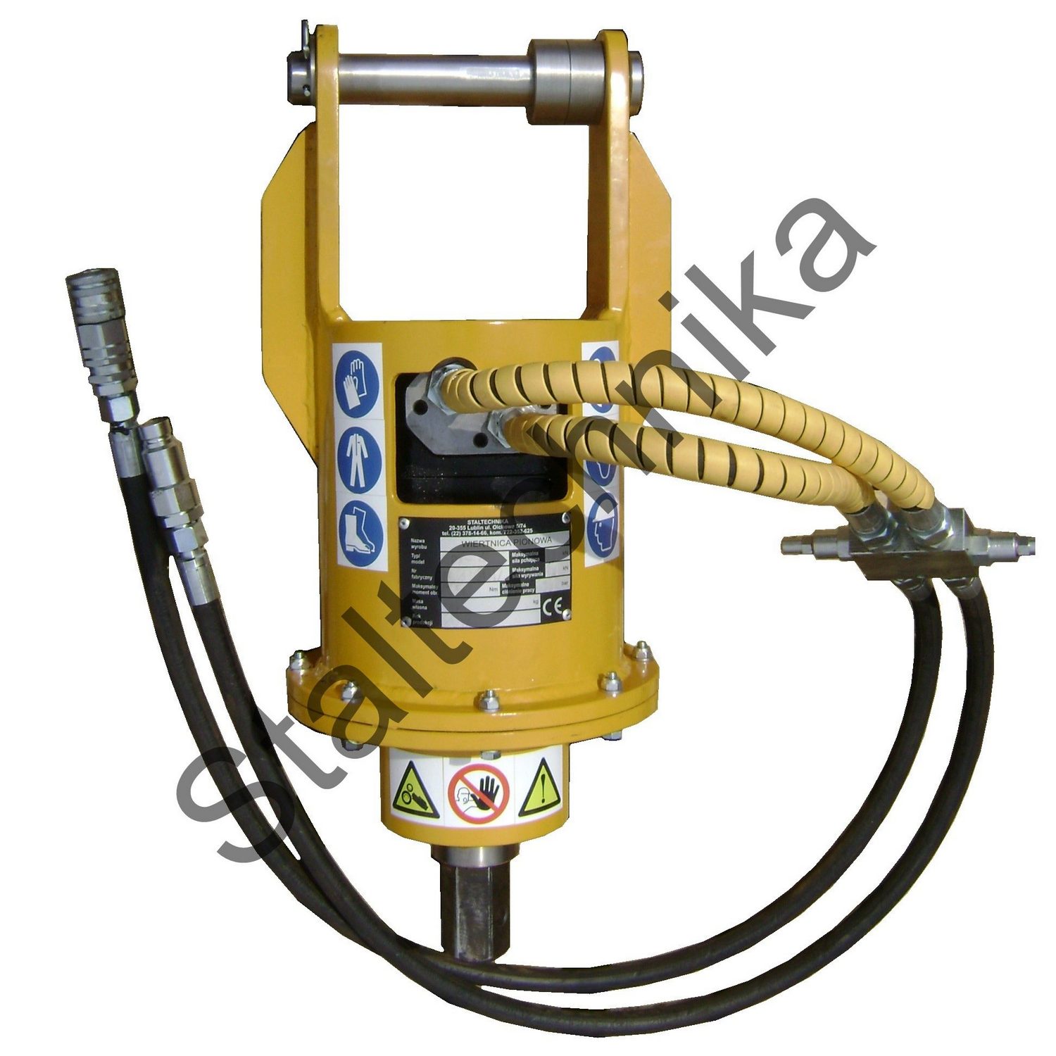 Wiertnica pionowa do koparki WPK-4