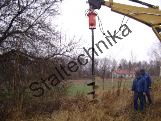 WPK-10 - Wiertnica pionowa do koparki WPK-10