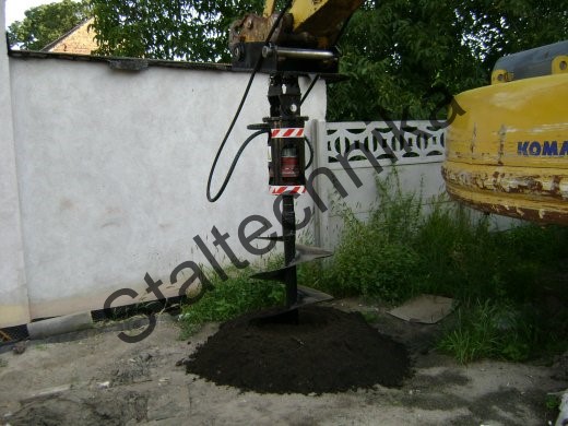 WPK-10 - Wiertnica pionowa do koparki WPK-10