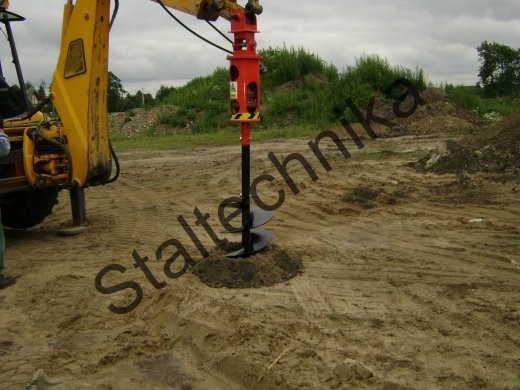 WPK-10 - Wiertnica pionowa do koparki WPK-10