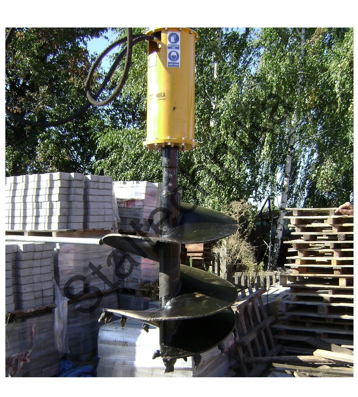 WPK-11 - Wiertnica pionowa do koparki WPK-11