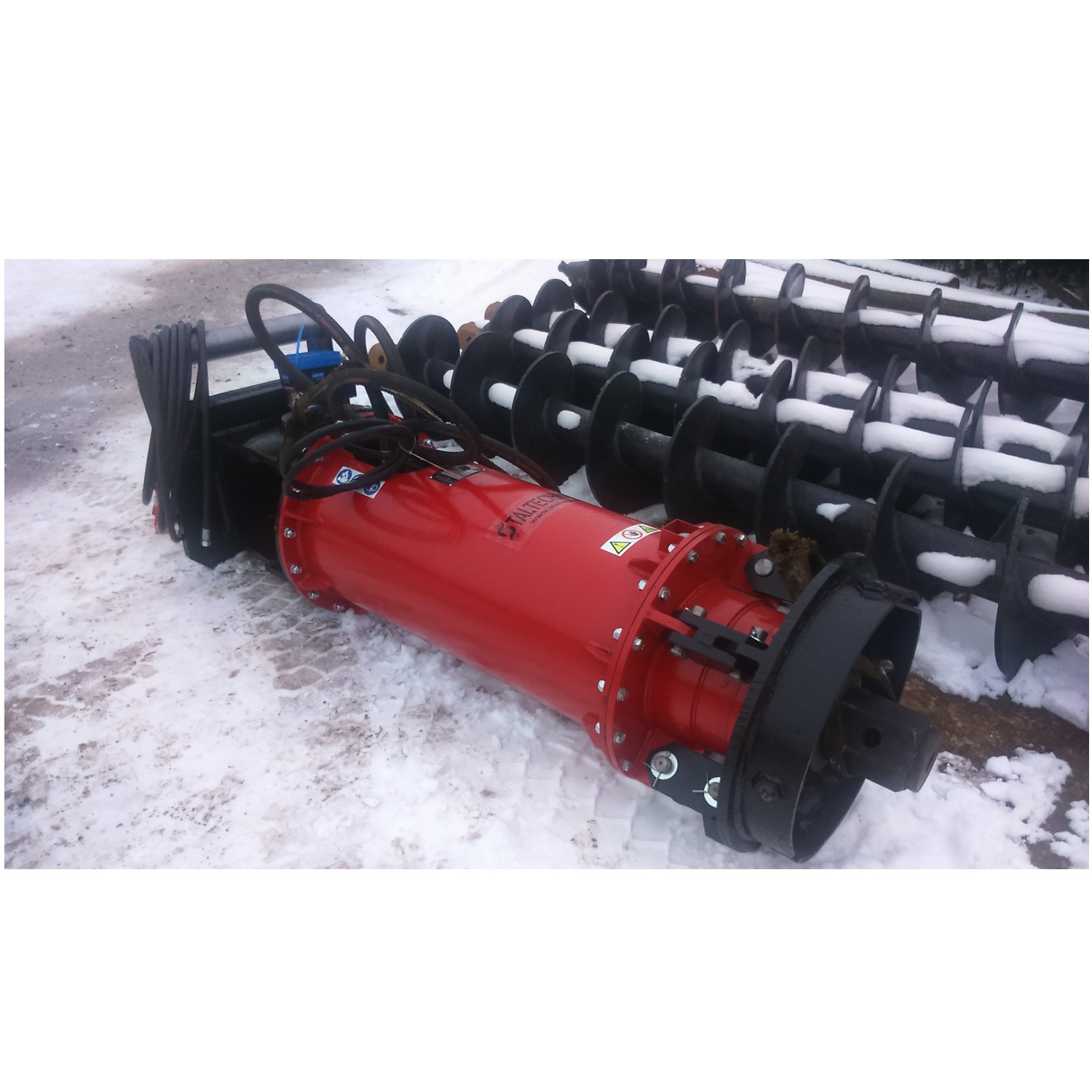 WPK-40 - Wiertnica pionowa do koparki WPK-40