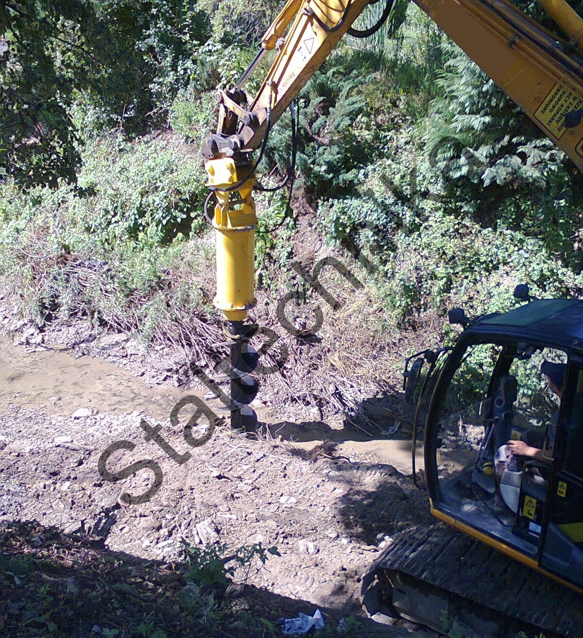 WPK-40 - Wiertnica pionowa do koparki WPK-40