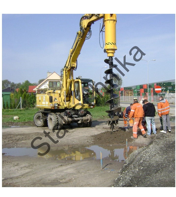 Wiertnica pionowa do koparki WPK-50C CFA