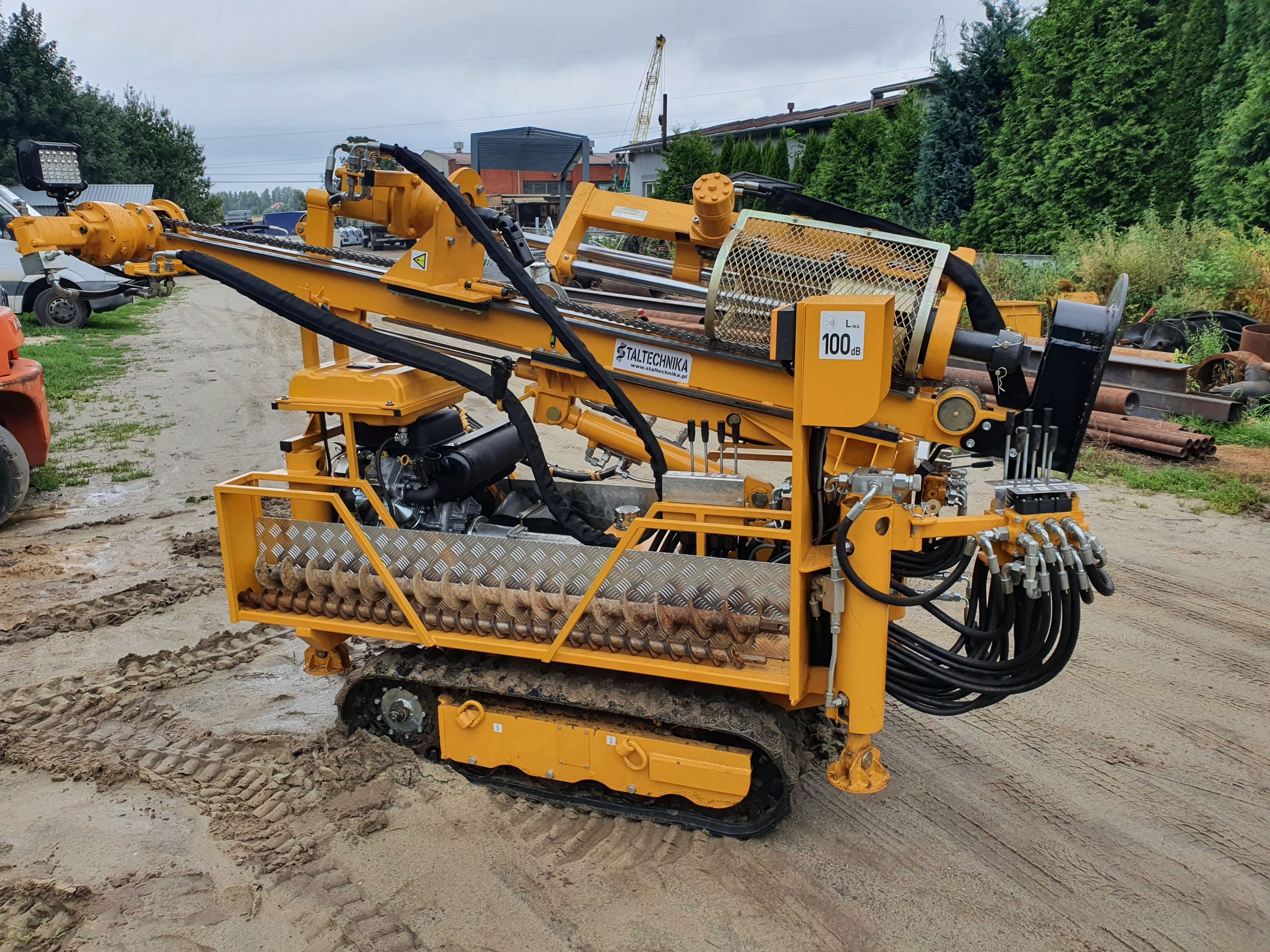 WGB mini geolog B – podwozie gąsienicowe