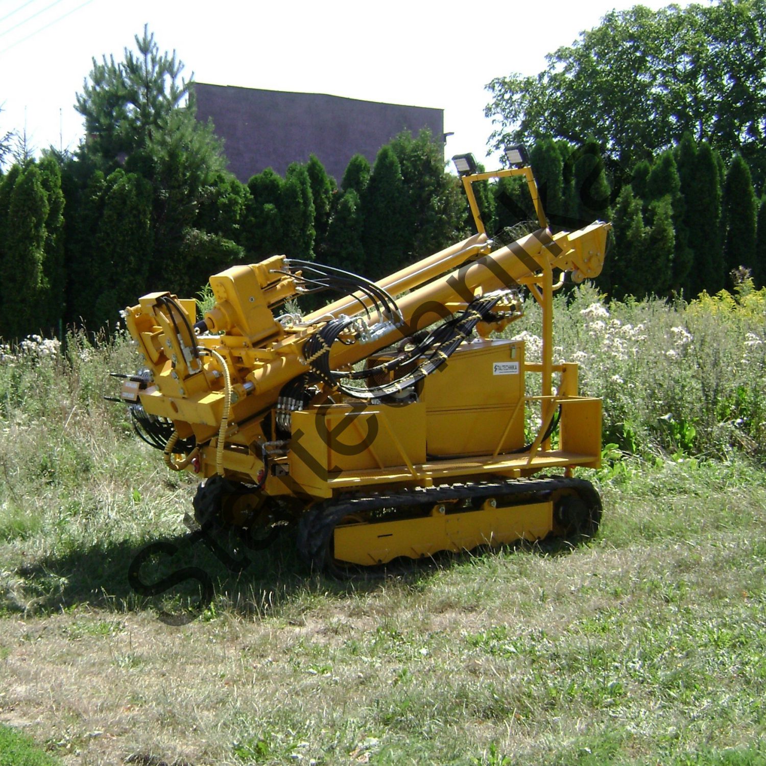 Sonda statyczna gąsienicowa CPT/CPTU