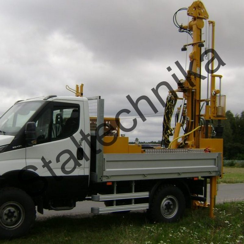 Wiertnice na samochodzie ciężarowym DMC>3,5 t - Wiertnice geotechniczne na samochodzie ciężarowym DMC>3,5 t