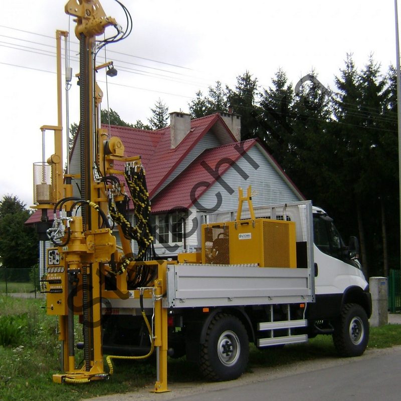 Wiertnice na samochodzie ciężarowym DMC>3,5 t - Wiertnice geotechniczne na samochodzie ciężarowym DMC>3,5 t