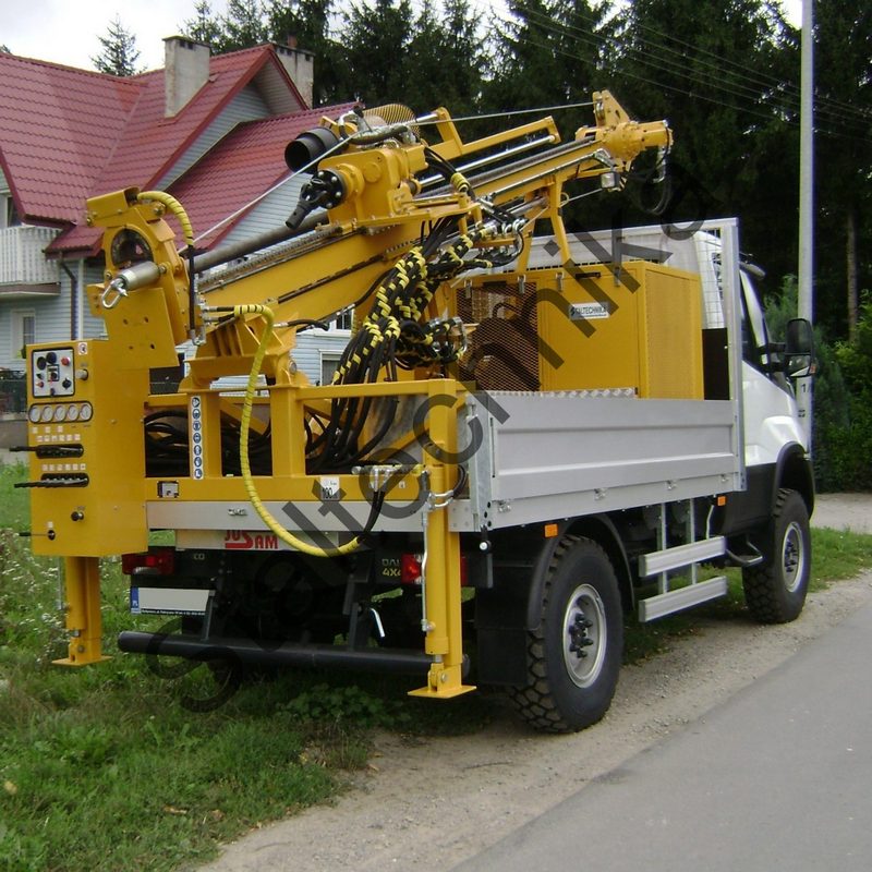 Wiertnice na samochodzie ciężarowym DMC>3,5 t - Wiertnice geotechniczne na samochodzie ciężarowym DMC>3,5 t