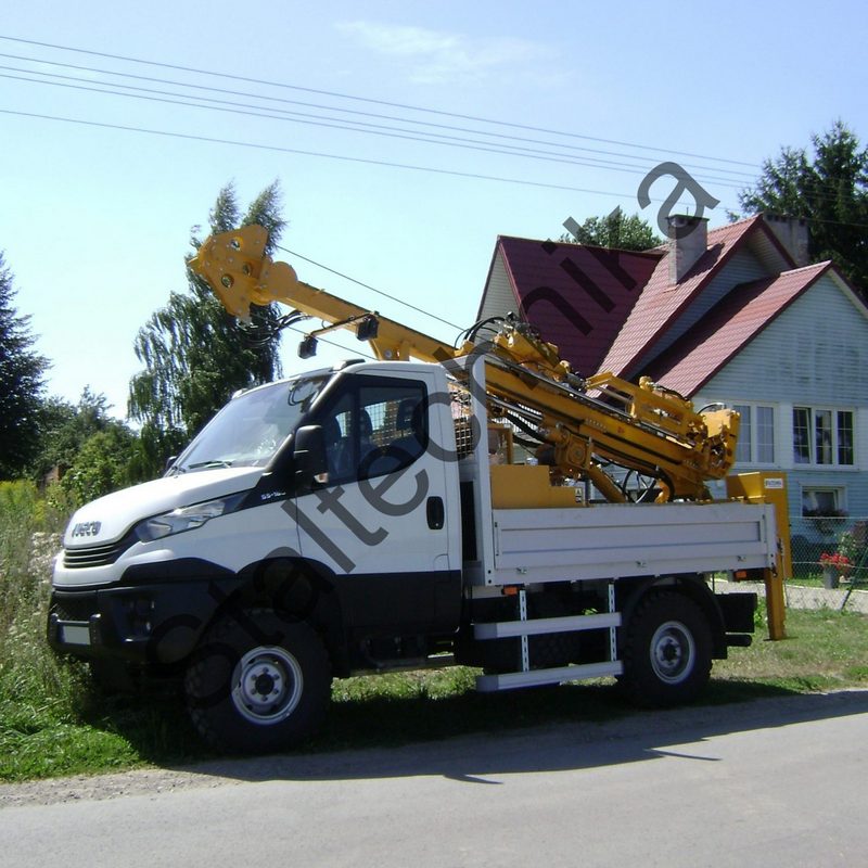Wiertnice na samochodzie ciężarowym DMC>3,5 t - Wiertnice geotechniczne na samochodzie ciężarowym DMC>3,5 t