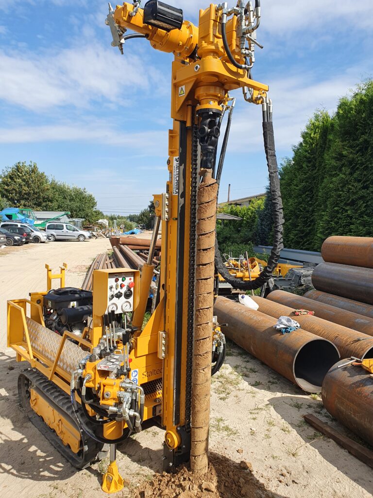 wiertnica do studni i pomp ciepła